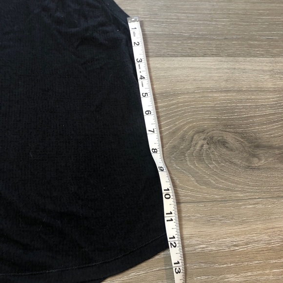 Lululemon Black Sheer Athletic Tank Top Womens Size 8 - Picture 3 of 10